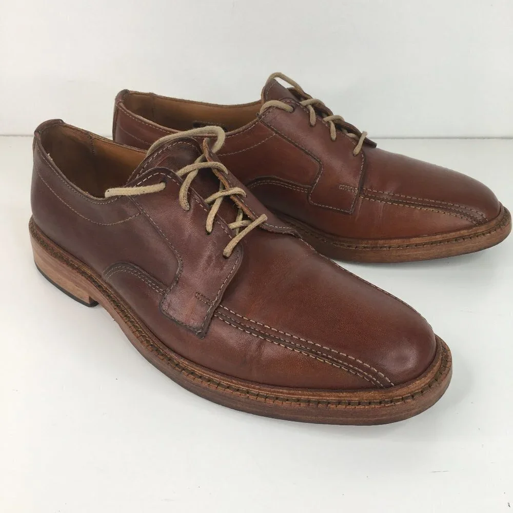 Allen Edmonds Hillcrest Bicycle Toe Leather Oxford Size 7